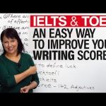 Quick & Easy Writing Tip for IELTS, TOEFL, TOEIC, PTE