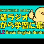 [聞き流し] HIYOKO ENGLISH RADIO Vol.2　[TOEIC/英検/基礎英語力]