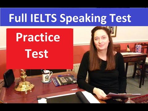 IELTS Speaking Test: Practice & Model Answers