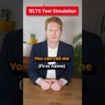 IELTS スピーキングテストの始まり方 #ielts #ieltsspeakingcourse