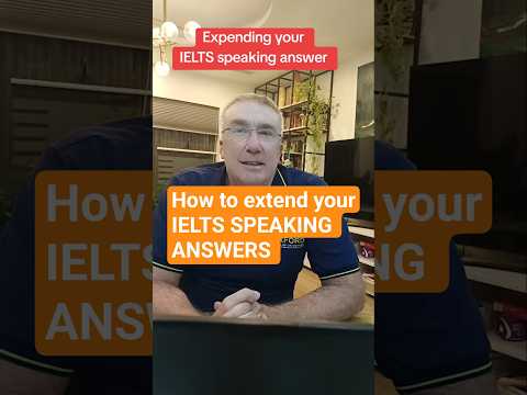 Answers Too Short? Here’s How to Extend Them in IELTS Speaking! #shorts#ielts #ieltsspeaking  #funny