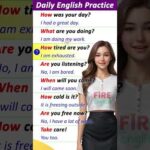 🔥✅100 English Conversation Practice for Beginners to advanced level / how to greet in English