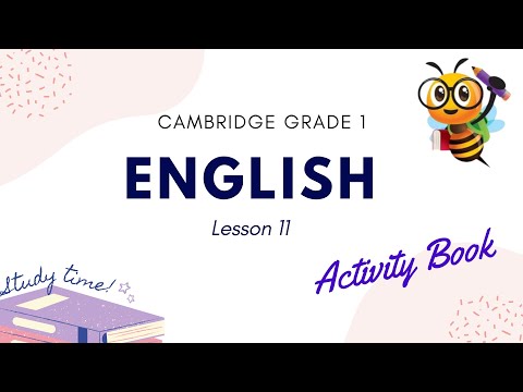 Cambridge Grade 1 English lesson 11 | Study Bee